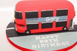london bus birthday cake